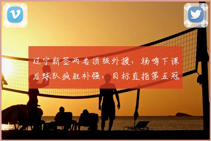 辽宁新签两名顶级外援，杨鸣下课后球队疯狂补强，目标直指第五冠